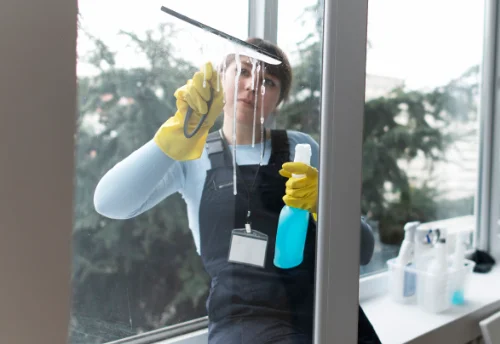 Nettoyage de vitres intérieures et extérieures à Brax